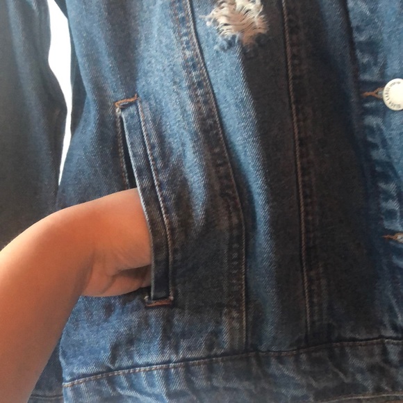 Button up jean jacket - Picture 4 of 7